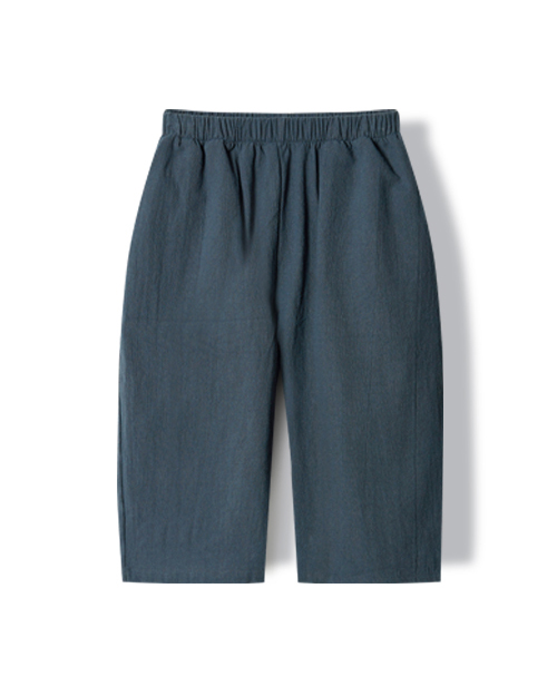 Quần vải cotton dệt thoi, mỏng nhẹ, dài đến mắt cá chân U950R