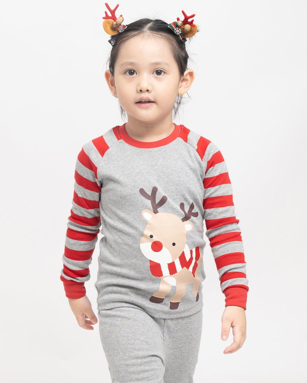 Bộ đồ dài dáng ôm cotton mịn bé trai và bé gái U1208