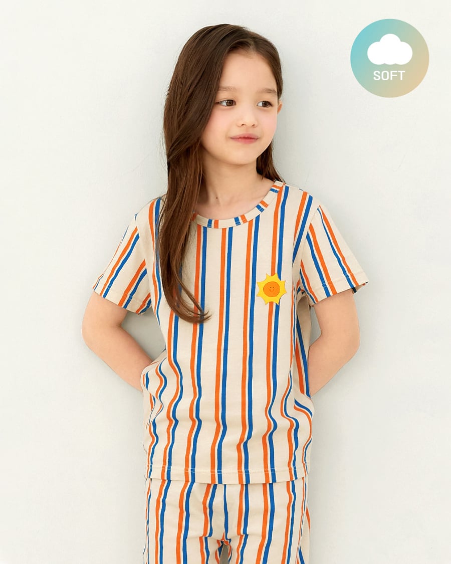 Bộ đồ ngắn cotton mịn bé gái U3162