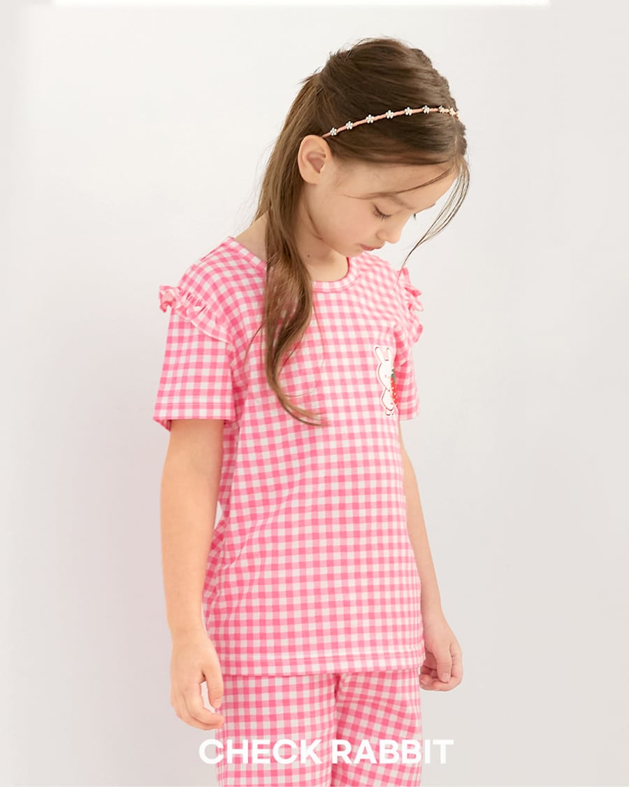 Bộ đồ ngắn cotton mịn bé gái U3149