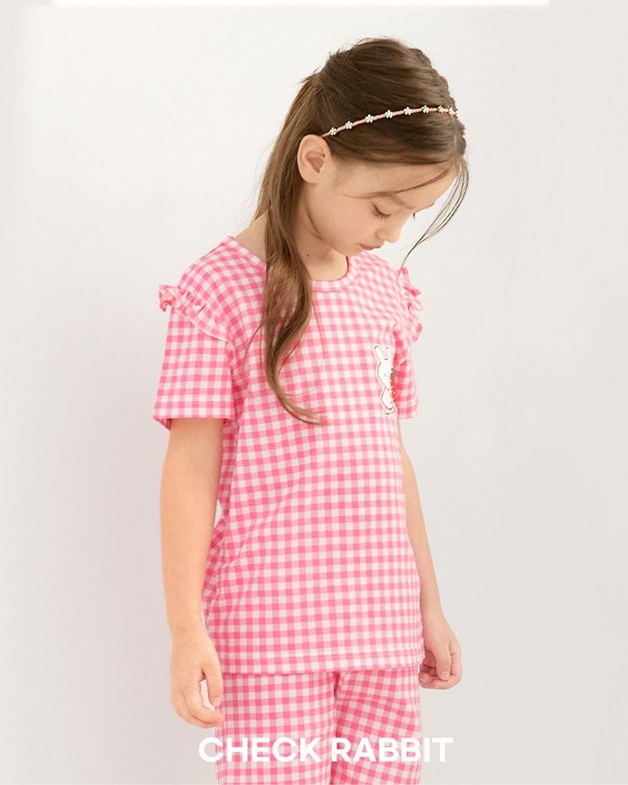 Bộ đồ ngắn cotton mịn bé gái U3149