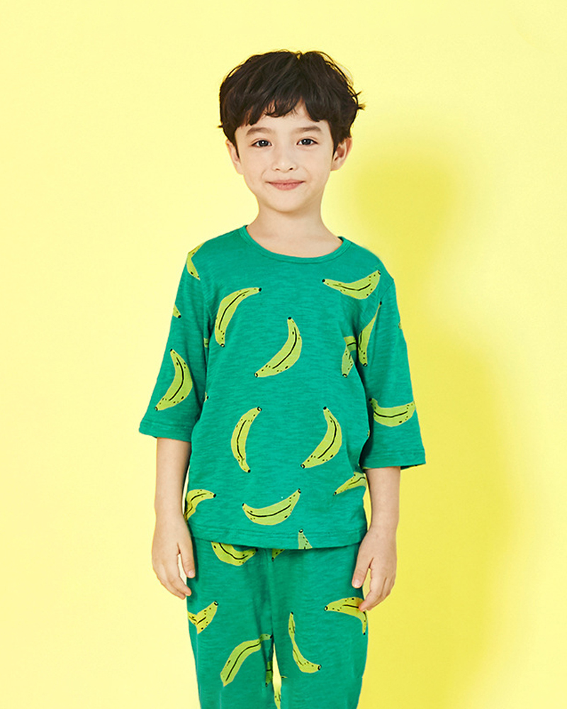 Bộ đồ lửng cotton mịn bé trai và bé gái U2164