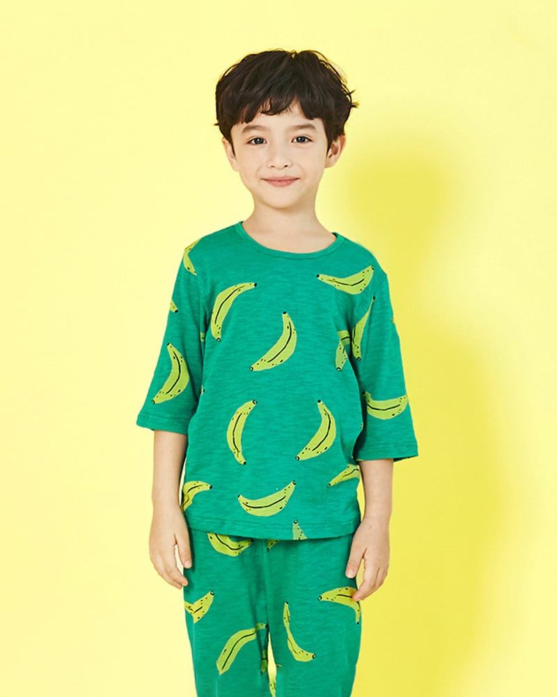 Bộ đồ lửng cotton mịn bé trai và bé gái U2164