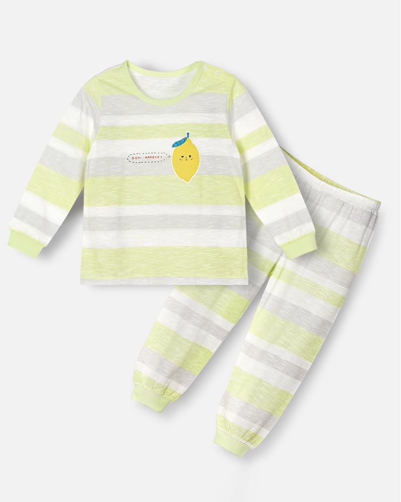 Bộ đồ dài cotton mịn bé trai và bé gái U1235