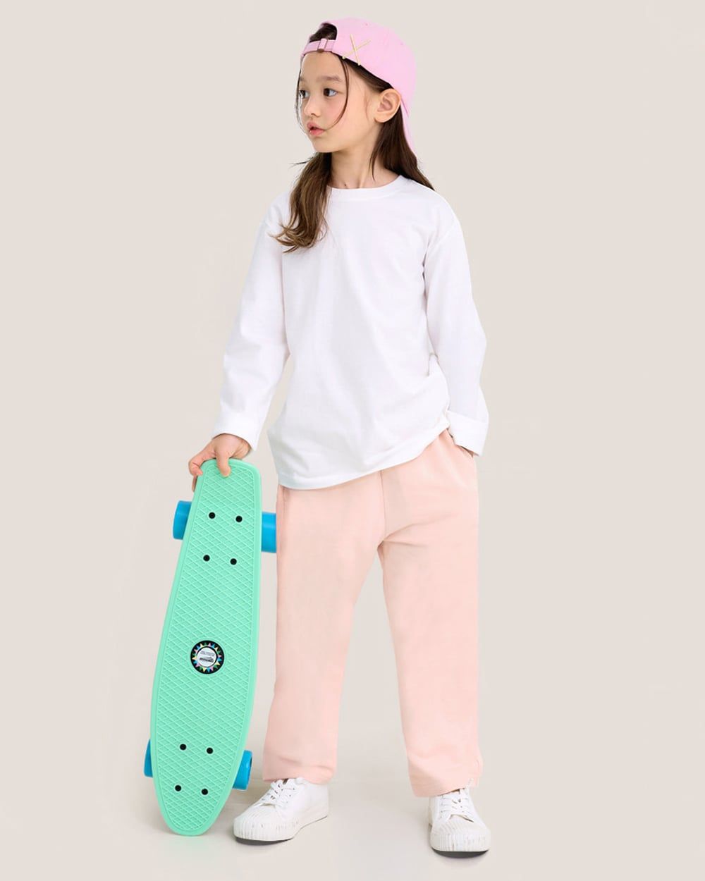 Quần dài dáng suông thu đông cotton spandex bé trai và bé gái U950D