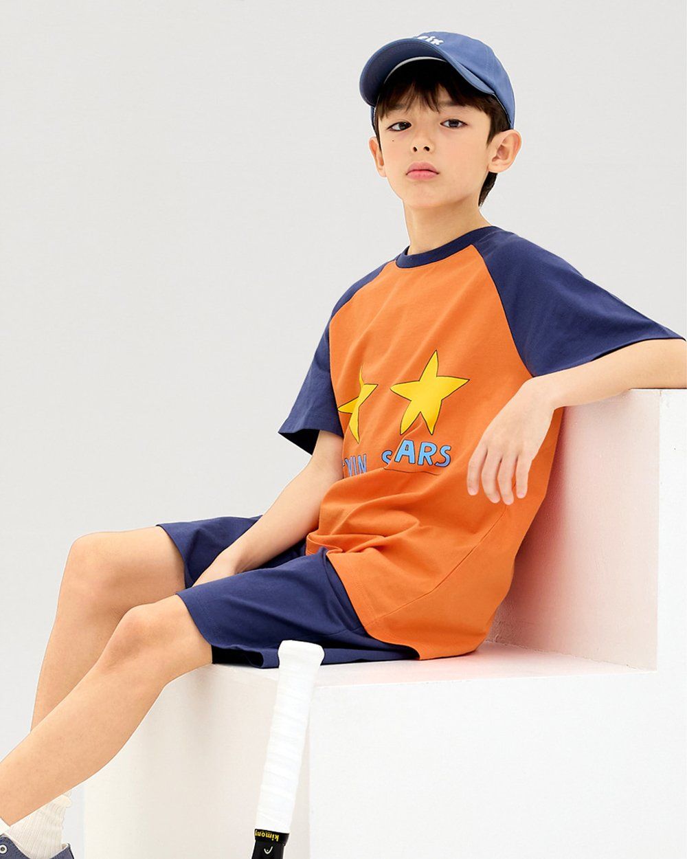 Bộ đồ ngắn cotton mịn bé trai U3190