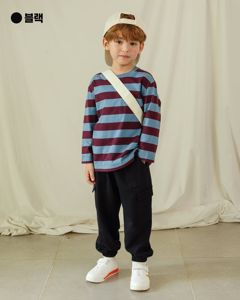 Quần cargo thu đông cotton spandex bé trai và bé gái U950G