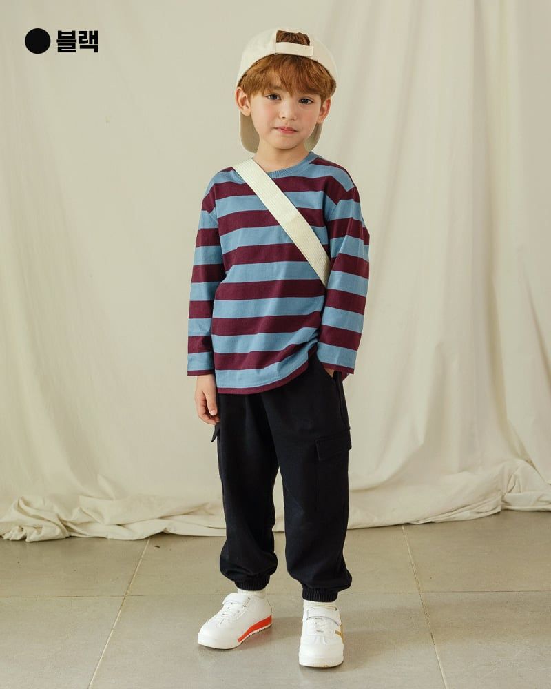 Quần cargo thu đông cotton spandex bé trai và bé gái U950G