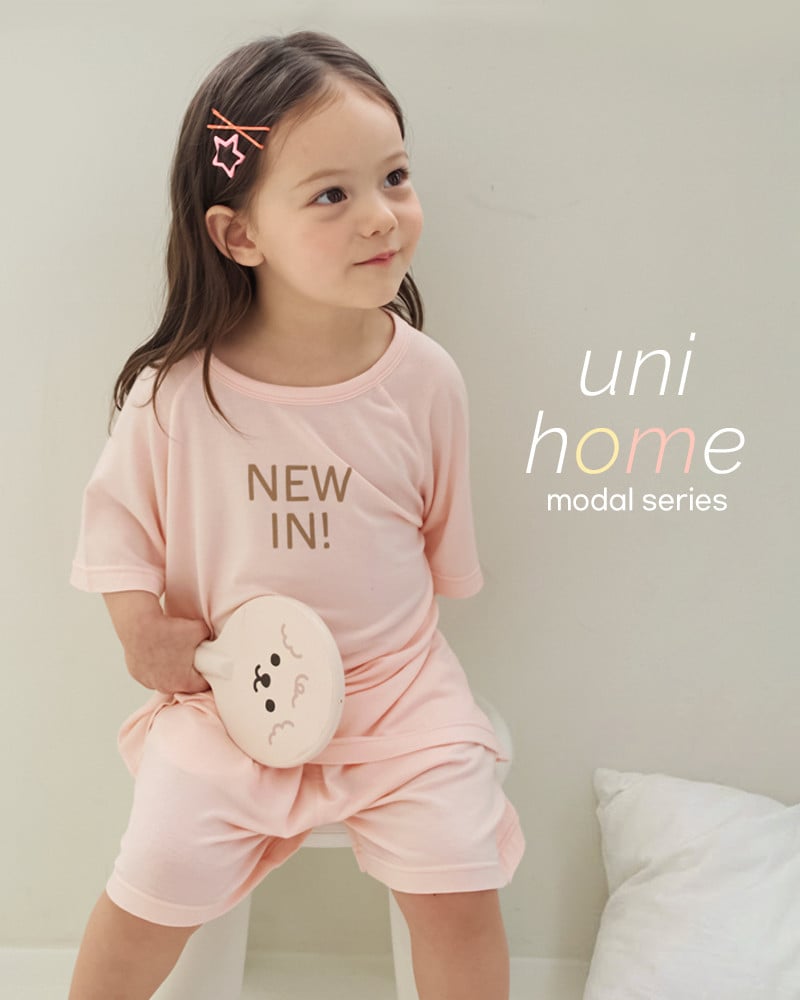 Bộ đồ ngắn mặc nhà vải Tencel Modal siêu mềm mát bé gái U3238