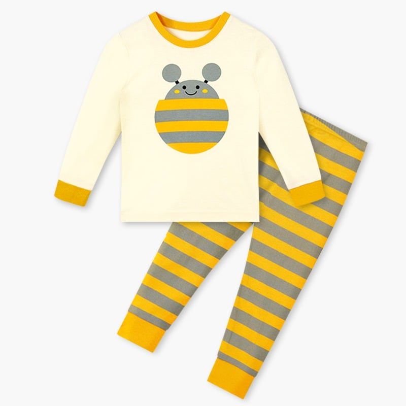 [Lẻ size] Bộ đồ dài tay cotton cho bé trai và bé gái lẻ size U8008