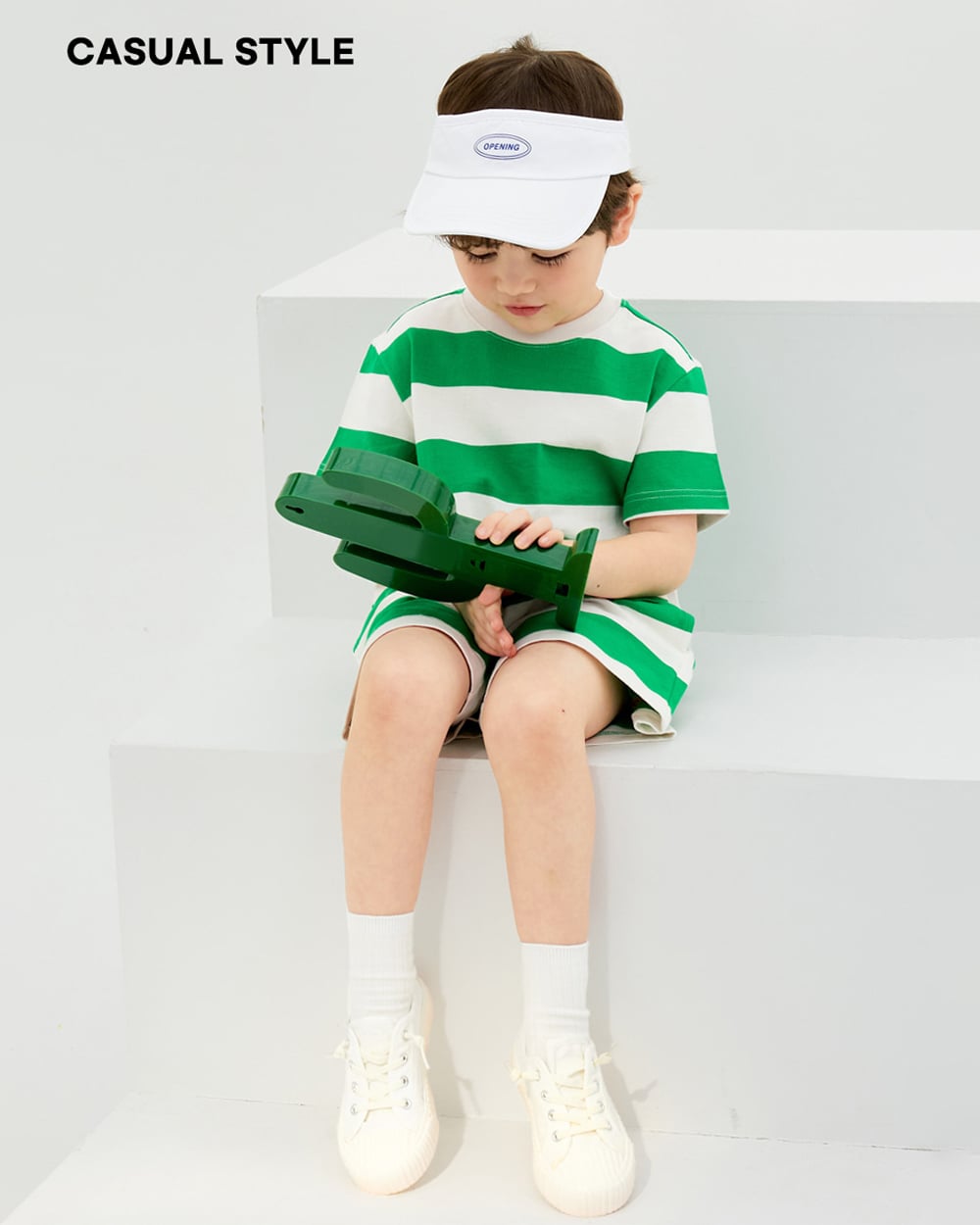 Bộ đồ ngắn cotton mịn bé trai và bé gái U3191