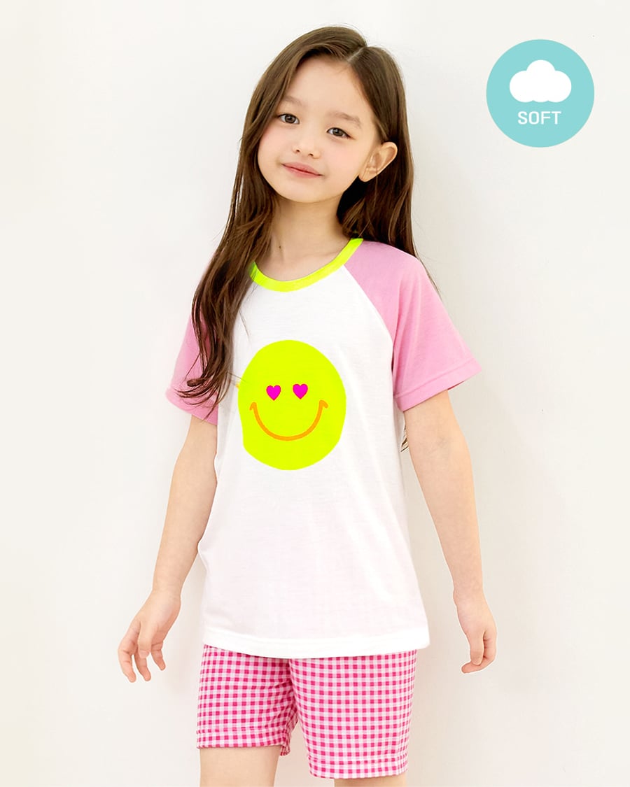 Bộ đồ ngắn Cool Feel mịn mỏng mát bé gái U3168