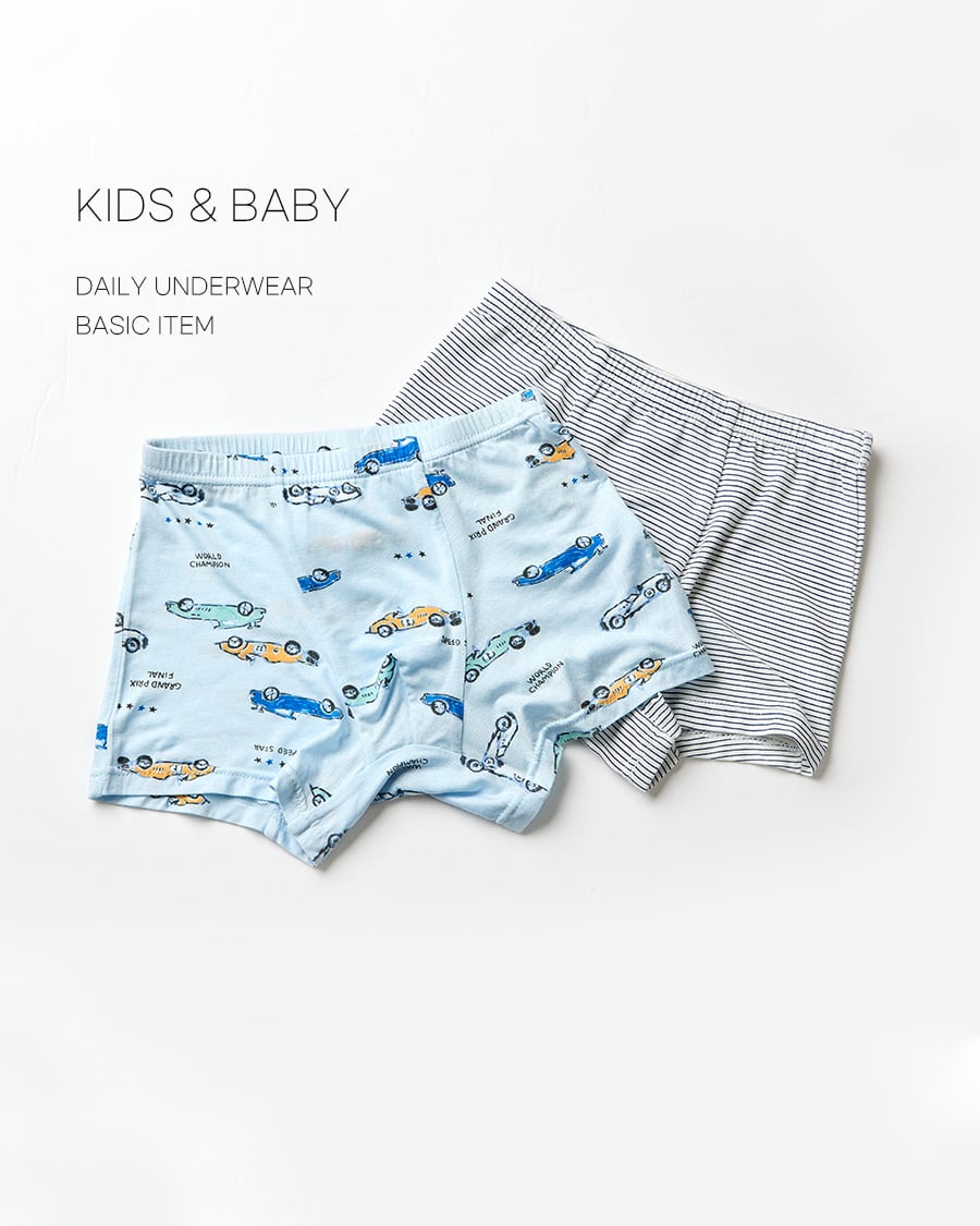 Set 3 quần chip đùi vải Tencel cho bé trai U6059