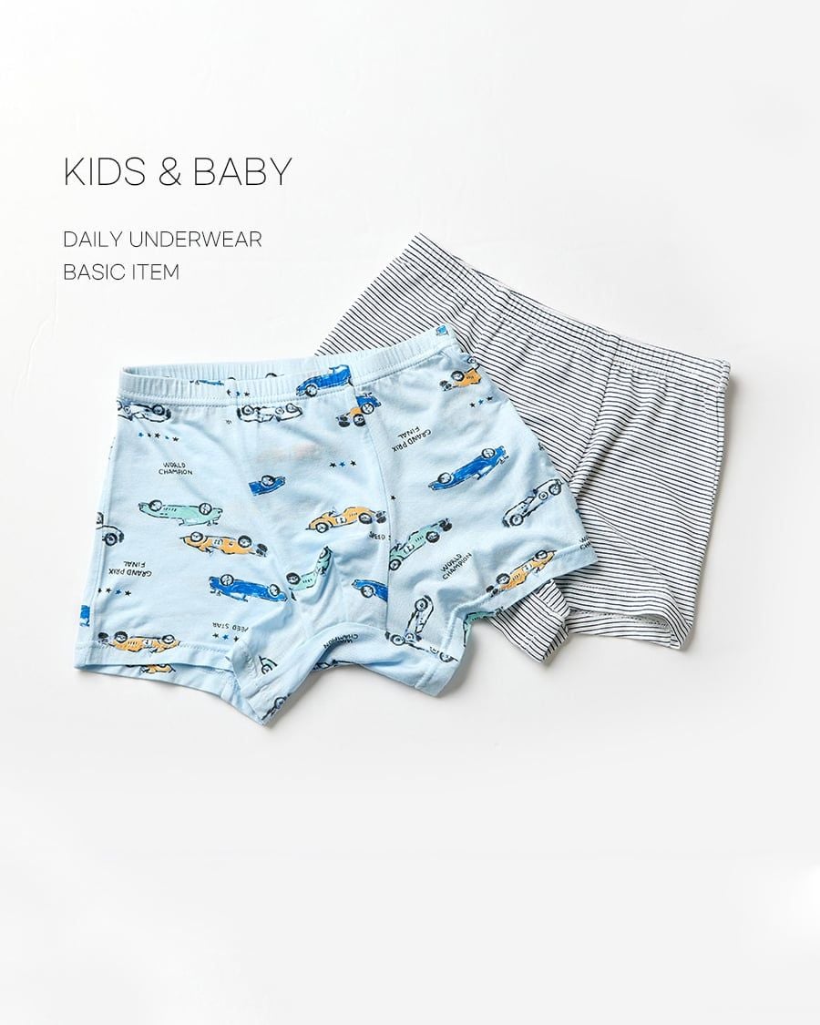 Set 3 quần chip đùi vải Tencel cho bé trai U6059