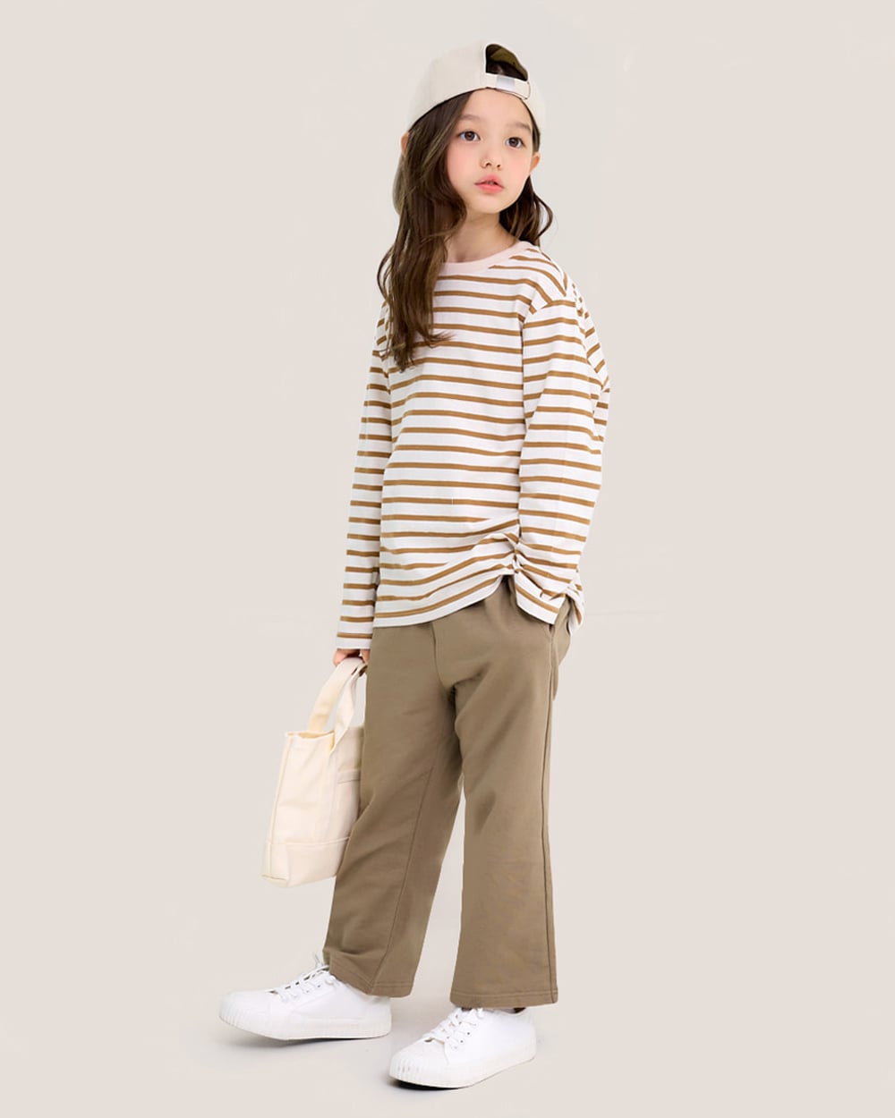 Quần dài dáng suông thu đông cotton spandex bé trai và bé gái U950D