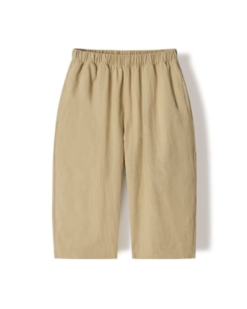 Quần vải cotton dệt thoi, mỏng nhẹ, dài đến mắt cá chân U950R