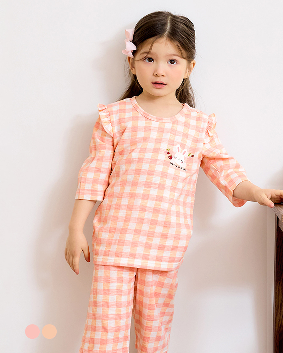 Bộ đồ lửng cotton mịn bé bé gái U2130