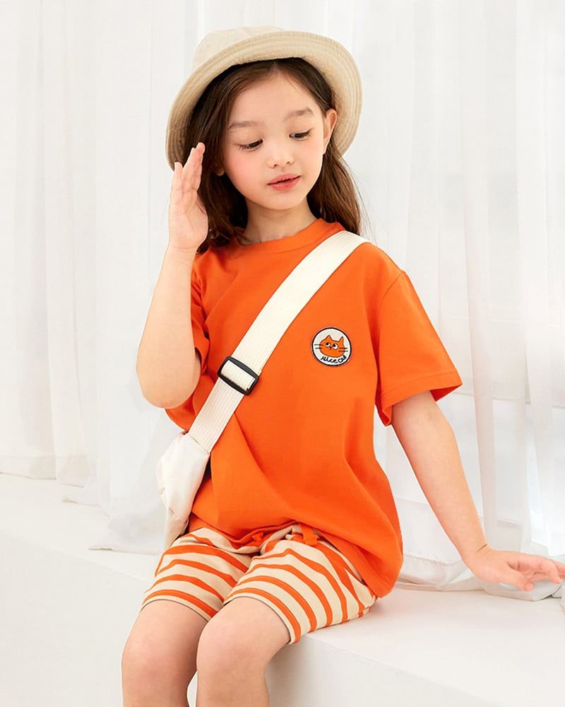 Bộ đồ ngắn cotton mịn bé trai và bé gái U3157