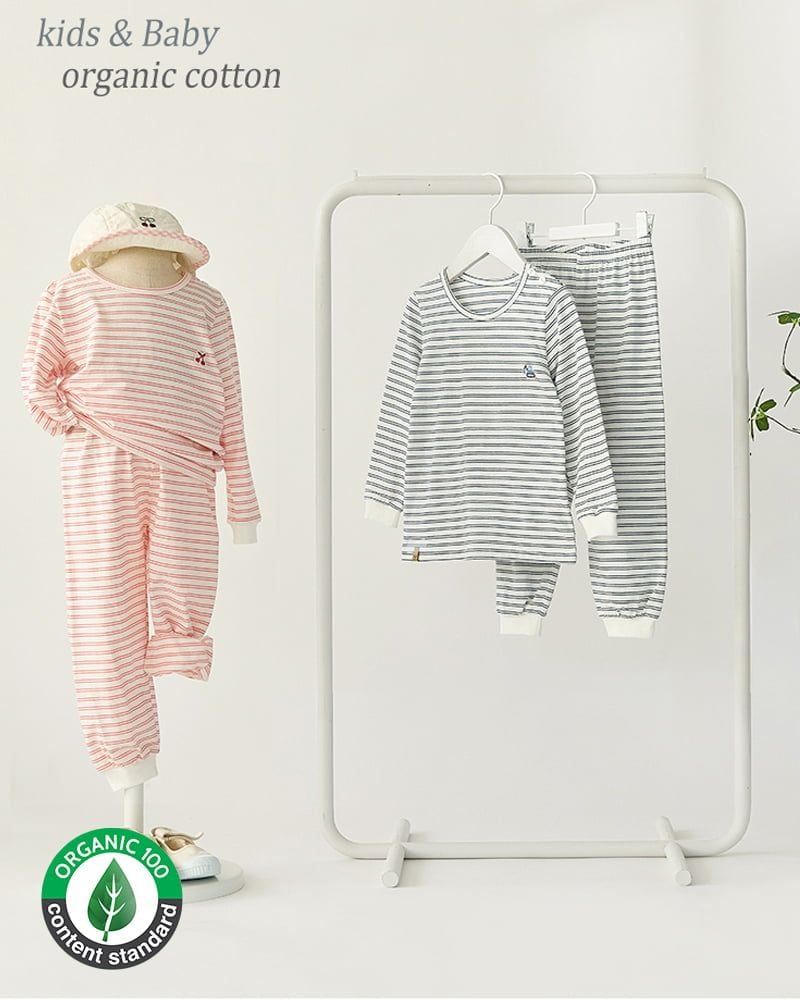 Bộ đồ dài cotton mịn dáng rộng bé trai U1317