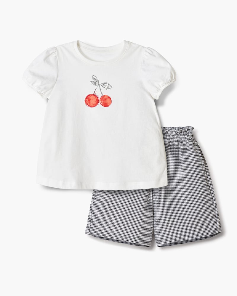 Bộ đồ ngắn cotton mịn bé gái U3217