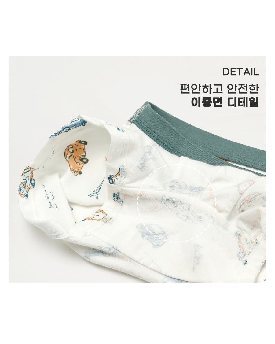 Set 5 quần chip đùi bé trai U6049