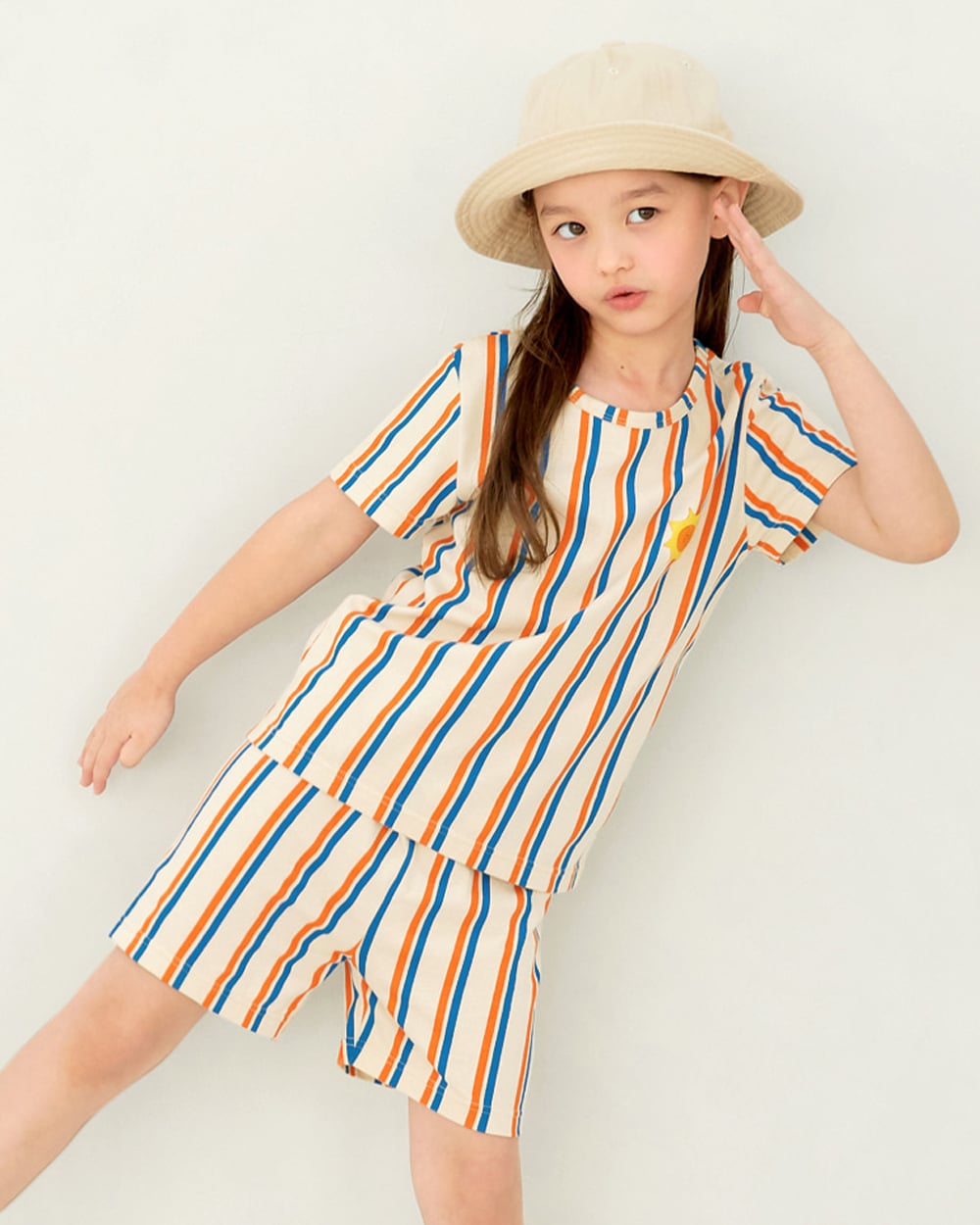 Bộ đồ ngắn cotton mịn bé gái U3162