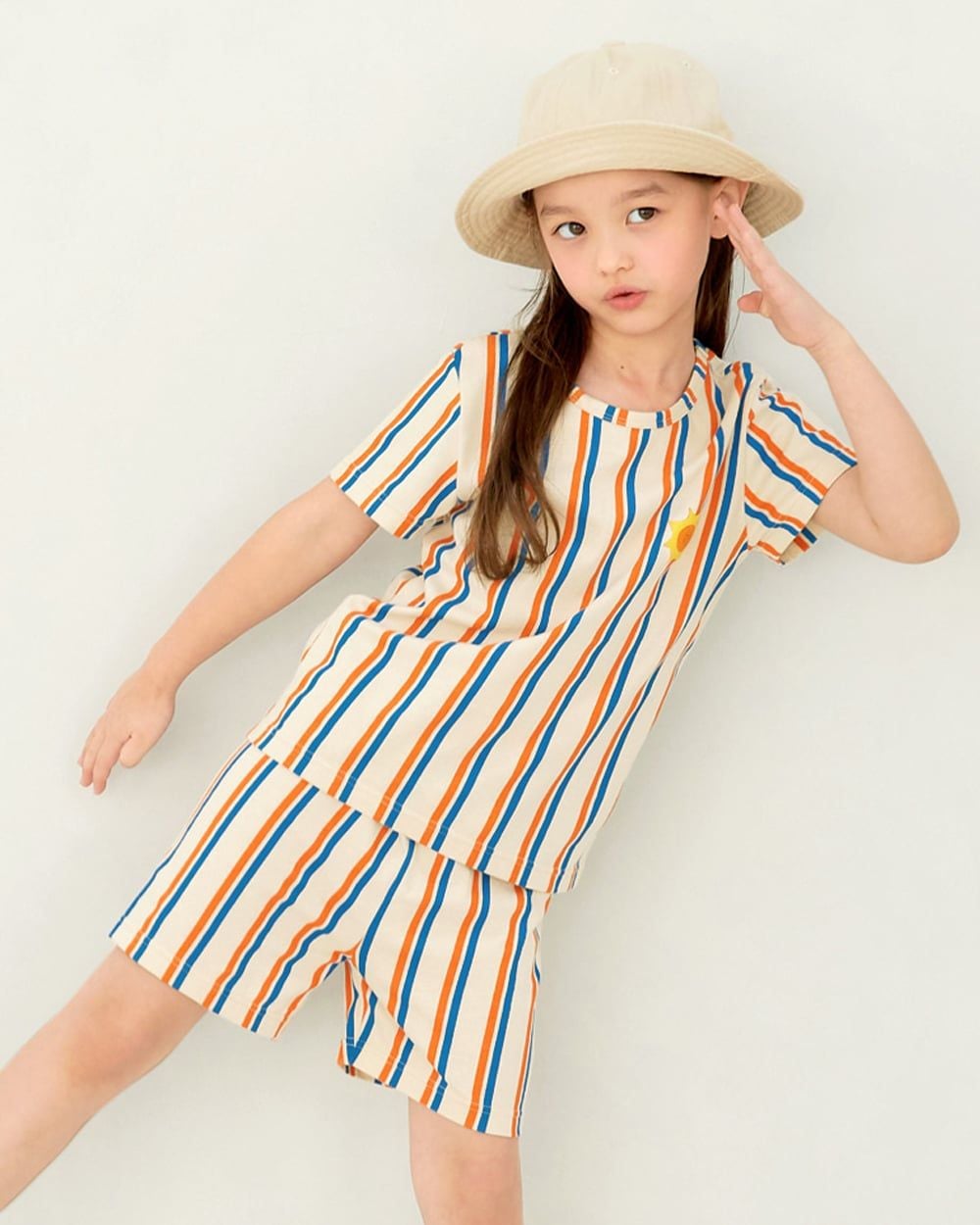 Bộ đồ ngắn cotton mịn bé gái U3162