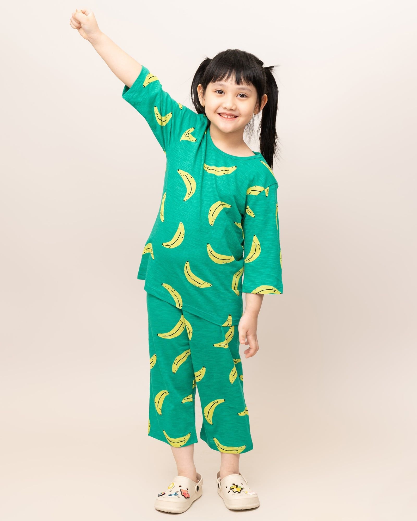 Bộ đồ lửng cotton mịn bé trai và bé gái U2164