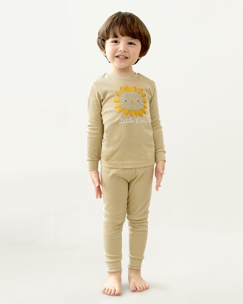 Bộ đồ dài dáng ôm cotton mịn bé trai U1198