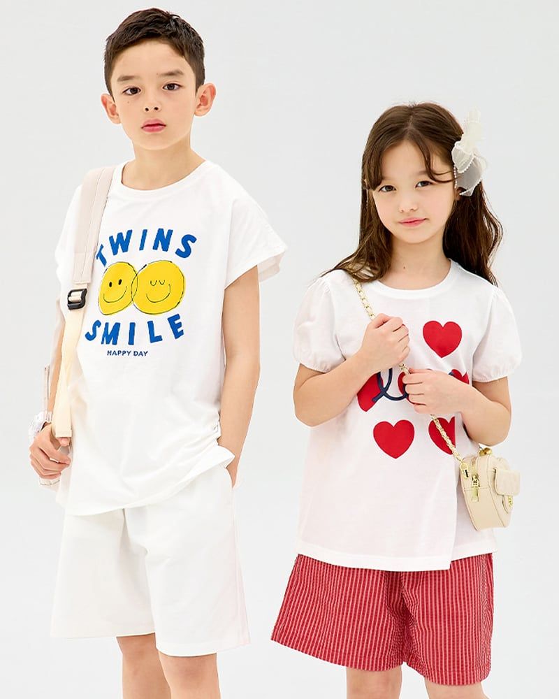 Bộ đồ ngắn cotton mịn bé gái U3215