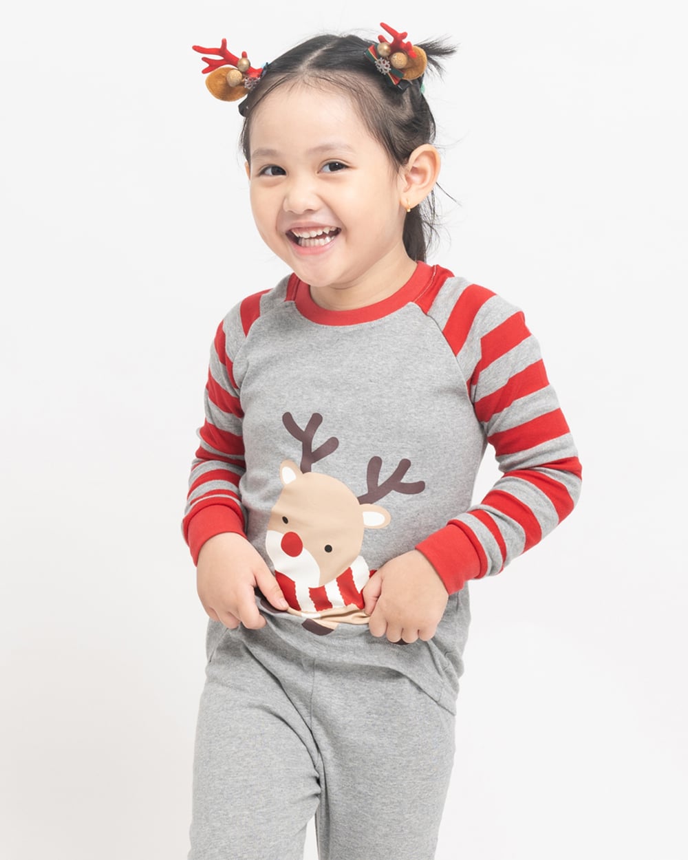 Bộ đồ dài dáng ôm cotton mịn bé trai và bé gái U1208