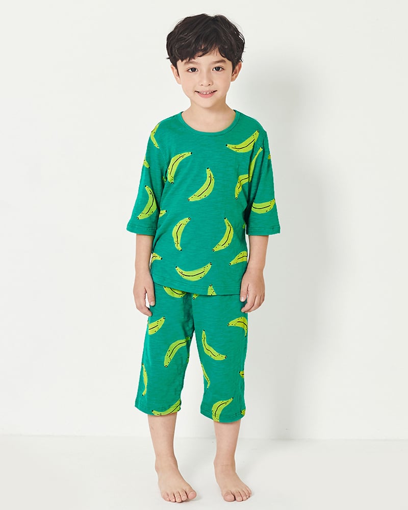 Bộ đồ lửng cotton mịn bé trai và bé gái U2164