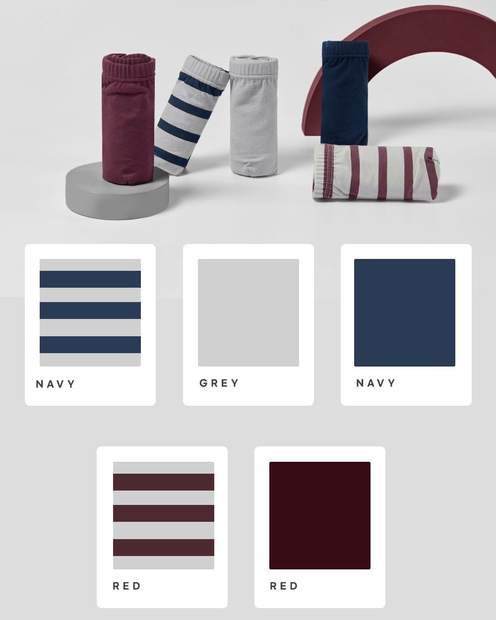 Set 5 quần chip đùi bé trai U6066