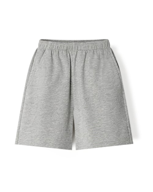 Quần short ngang gối vải cotton spandex cho bé trai và bé gái U950T