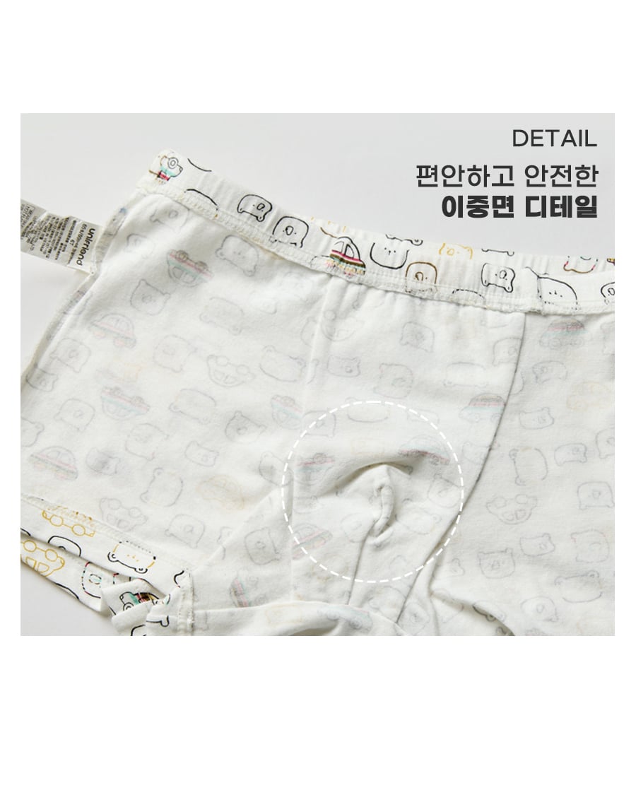 Set 5 quần chip đùi bé trai U6050