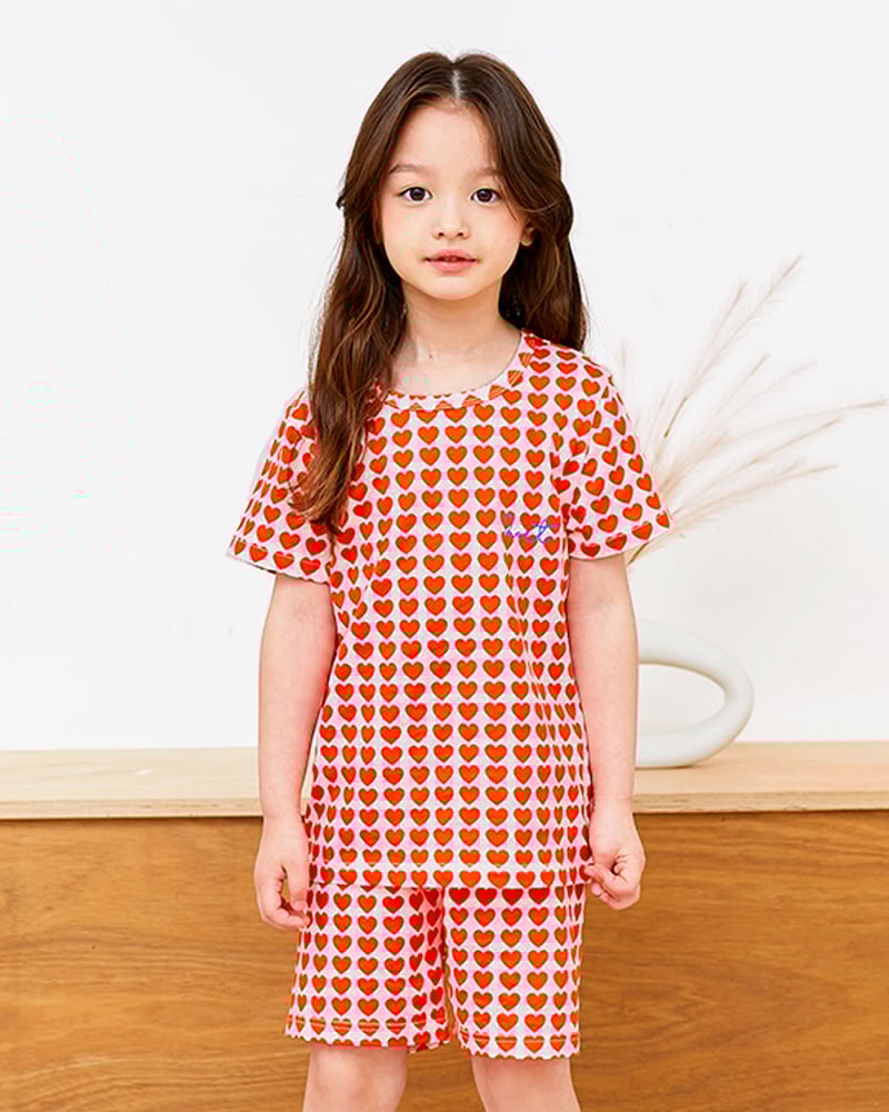 Bộ đồ ngắn cotton mịn bé gái U3124