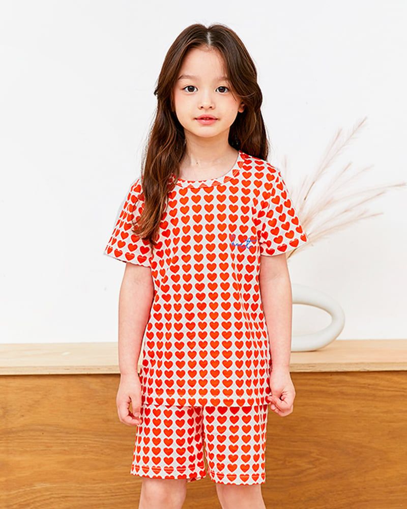 Bộ đồ ngắn cotton mịn bé gái U3124