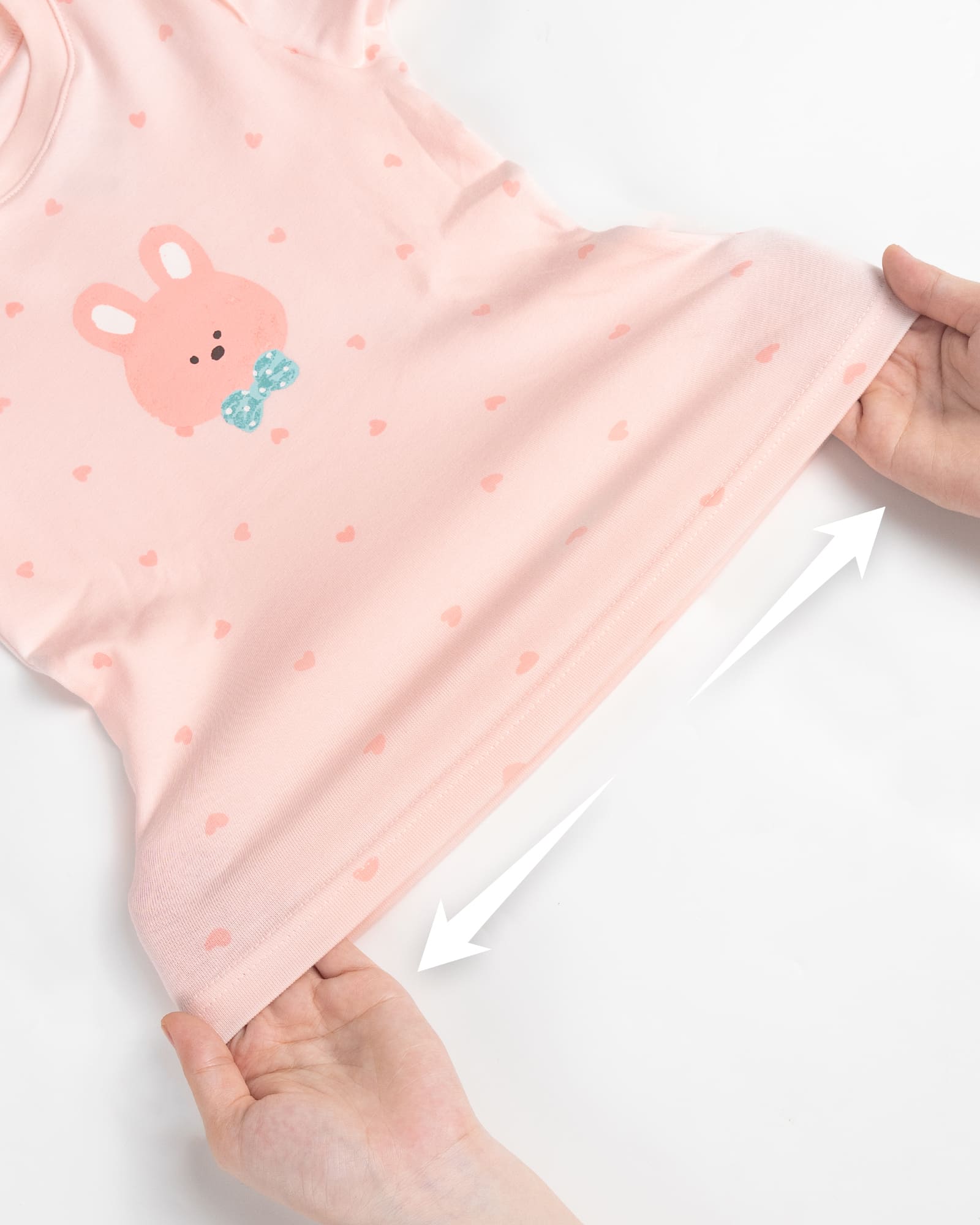 Bộ đồ dài dáng ôm cotton spandex bé gái U1319