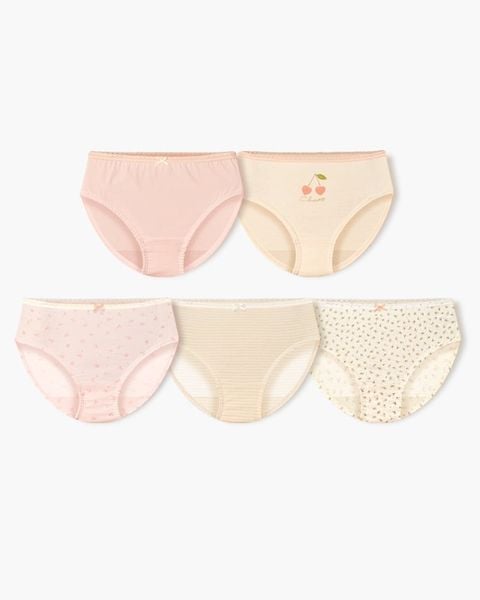 Set 5 quần chip tam giác bé gái U6069