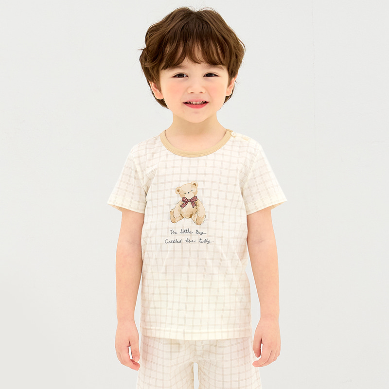[Lẻ size] Bộ đồ ngắn cotton cho bé trai và bé gái lẻ size U8002