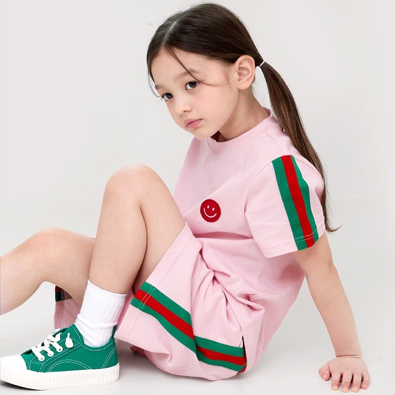 [Lẻ size] Bộ đồ ngắn dạo phố cotton cho bé trai và bé gái lẻ size U8014