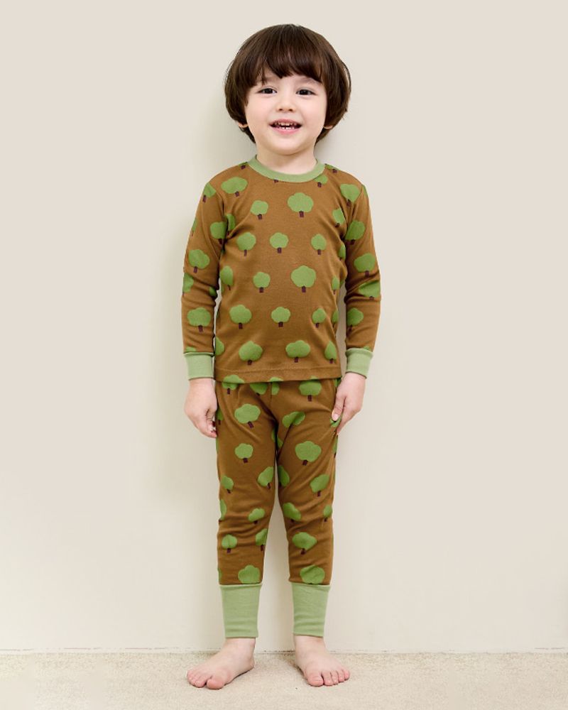 Bộ đồ dài dáng ôm cotton mịn bé gái và bé trai U1227