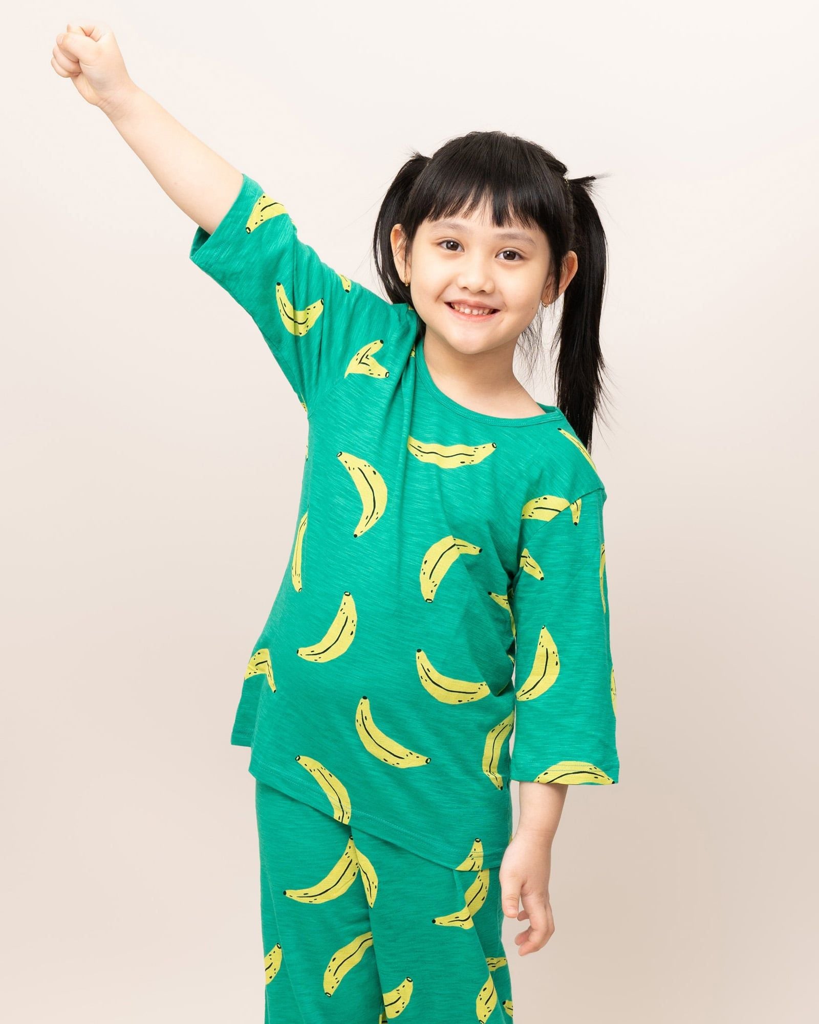 Bộ đồ lửng cotton mịn bé trai và bé gái U2164