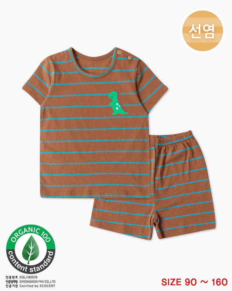 Bộ đồ ngắn cotton mịn bé trai U3028