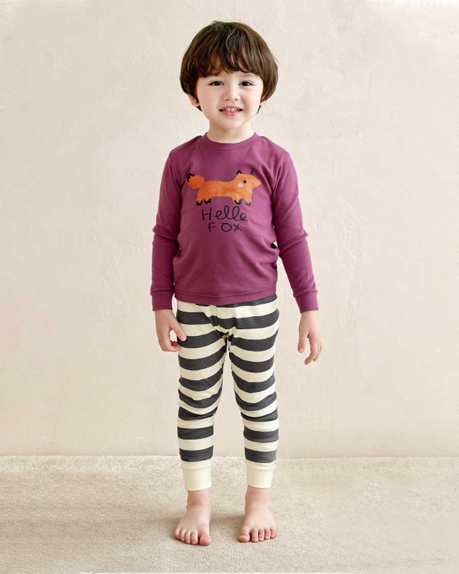 Bộ đồ dài dáng ôm cotton mịn bé trai và bé gái U1204