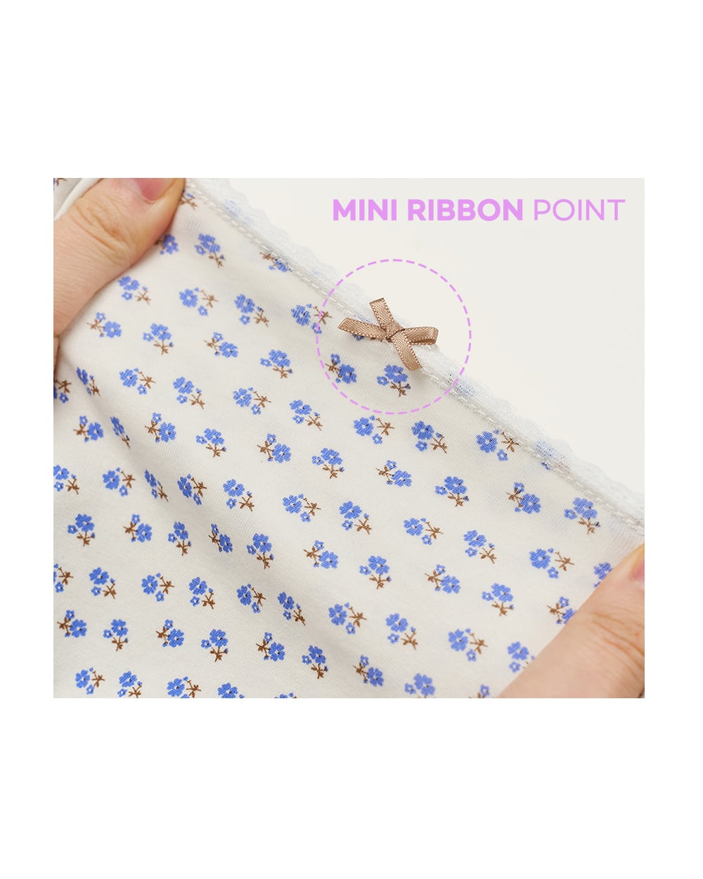 Set 5 quần chip tam giác bé gái U6054