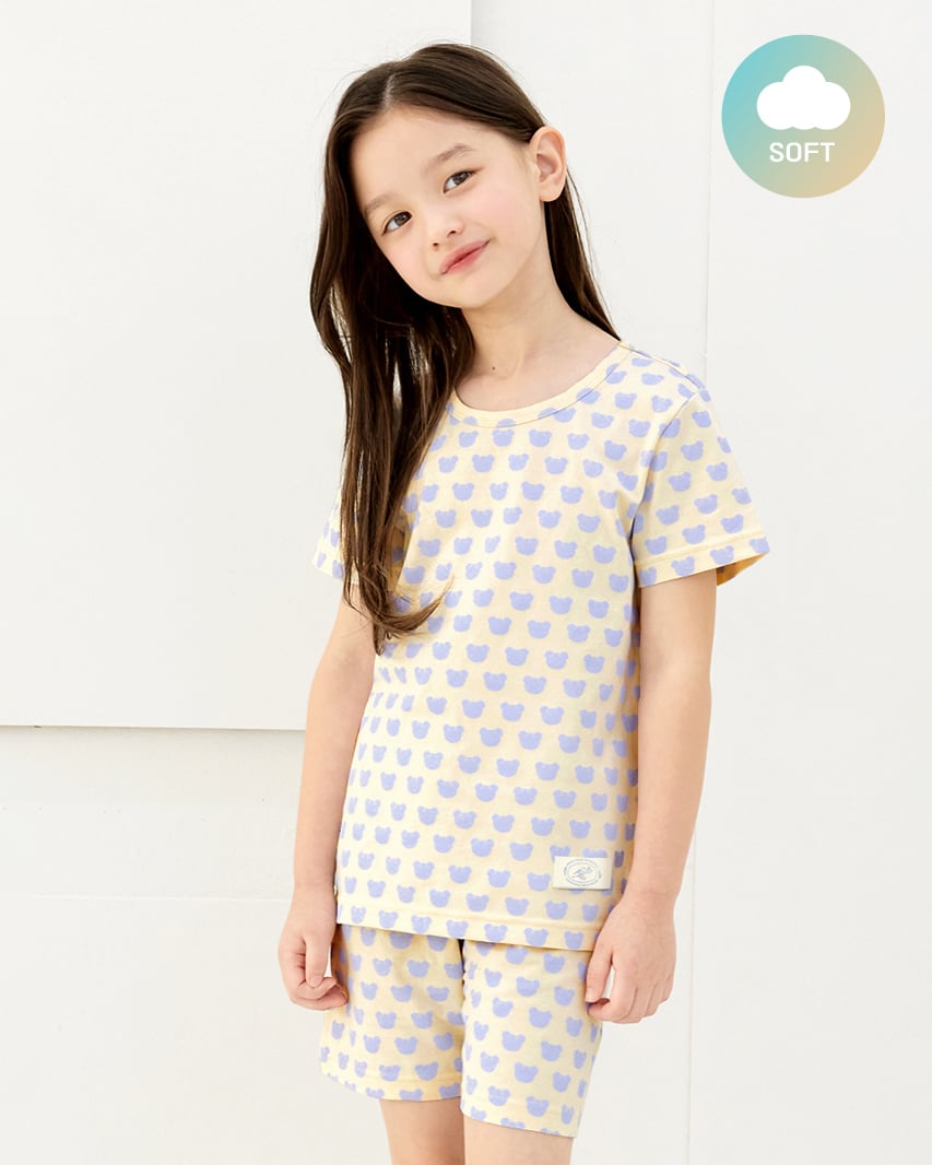 [Lẻ size] Bộ đồ ngắn cotton giấy & mịn cho bé trai và bé gái lẻ size U8010