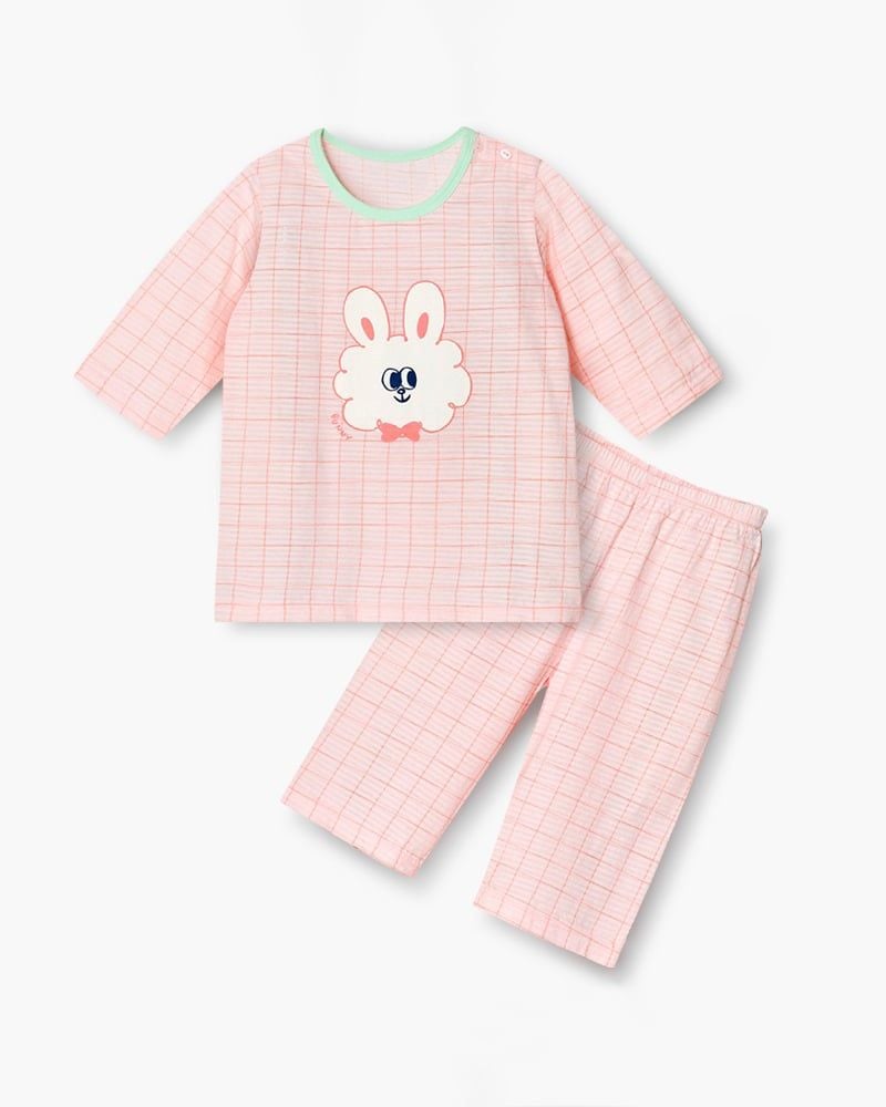 Bộ đồ lửng cotton giấy bé gái U2134