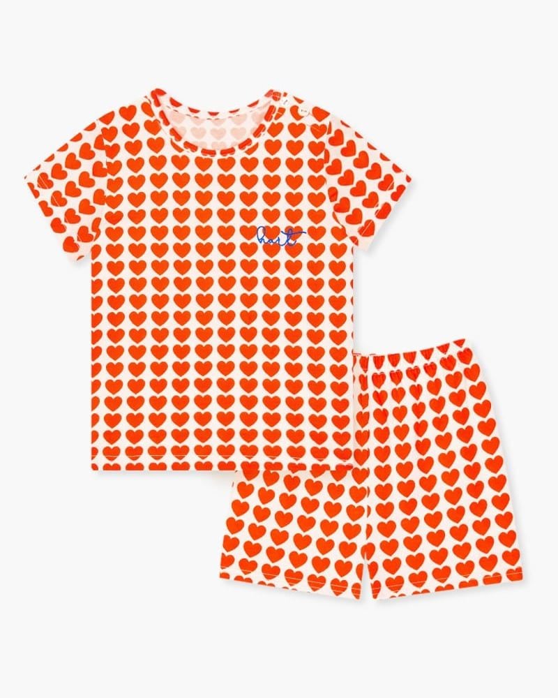 Bộ đồ ngắn cotton mịn bé gái U3124