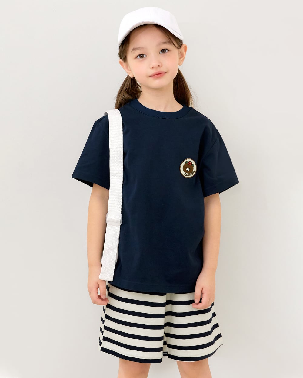 Bộ đồ ngắn cotton mịn bé trai và bé gái U3159